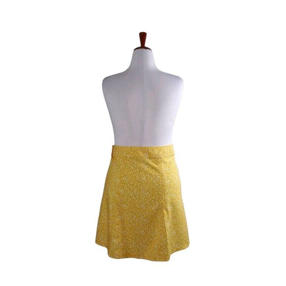 RipSkirt Hawaii Wrap Skirt Size XL Yellow White Floral Print Quick Dry Travel EU - Picture 2 of 12